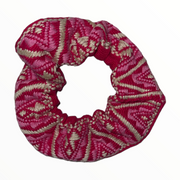embroidered scrunchie