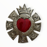 medium tin heart